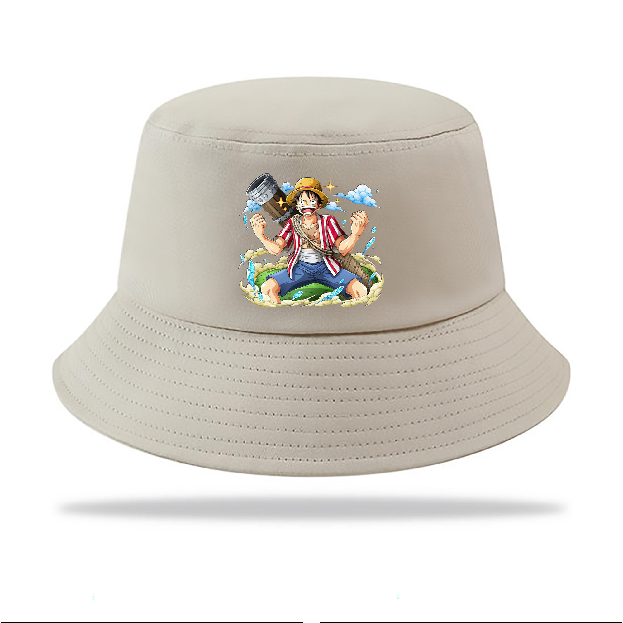ワンピース モンキー・D・ルフィ ONE PIECE Monkey D. Luffy アウトドア日除けバケットハット